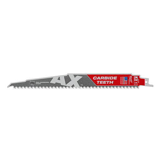 Milwaukee MIL-48-00-5226 9in THE AX 5TPI Carbide Teeth SAWZALL Blade