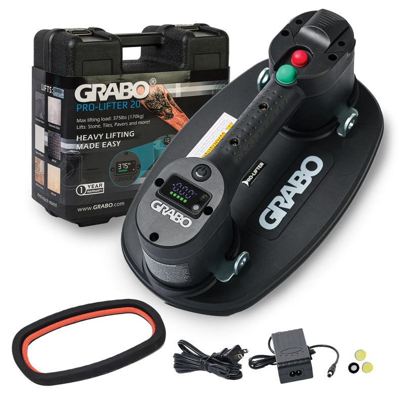 Grabo GRABO-GP1LI-FB-1S-HC Pro-Lifter 20 in Hardshell Case Kit
