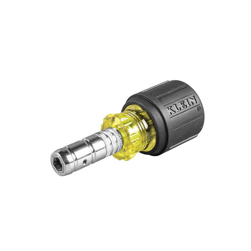 Klein Tools KLE-65131 2-in-1 Nut Driver, Hex Head Slide Drive, 1-1/2in