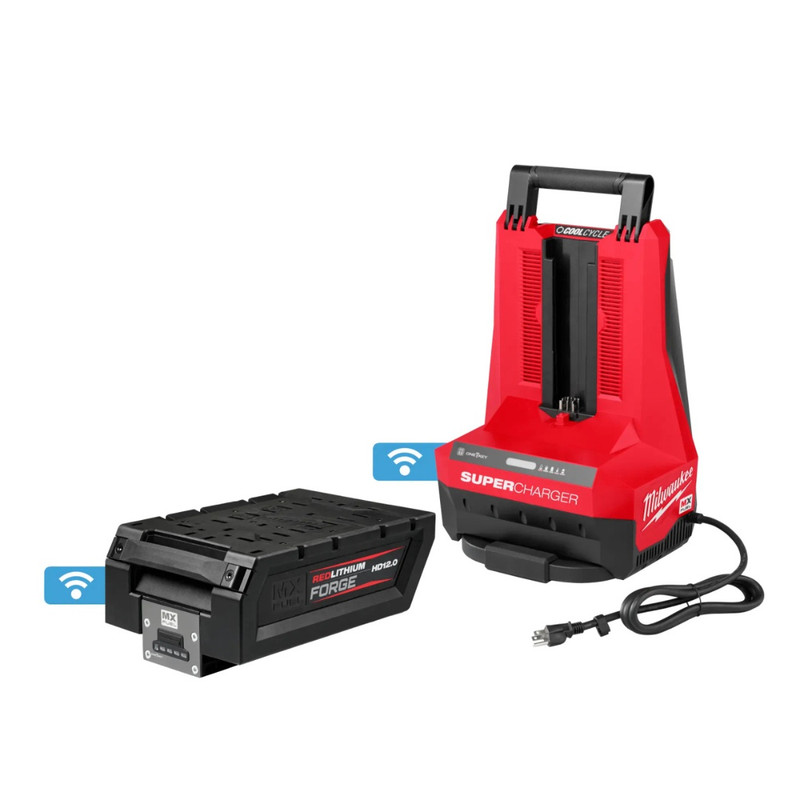 Milwaukee MIL-MXFSC-1HD12 MX FUEL REDLITHIUM Forge Hd12.0 Battery/super Charger Kit