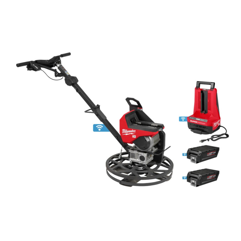 Milwaukee MIL-MXF324-2HD MX FUEL 24in Walk-Behind Edging Trowel Kit