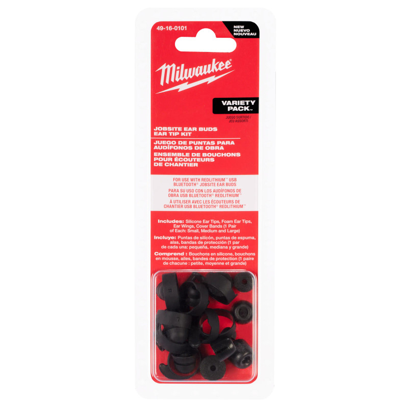 Milwaukee MIL-49-16-0101 Jobsite Ear Buds Ear Tip Kits
