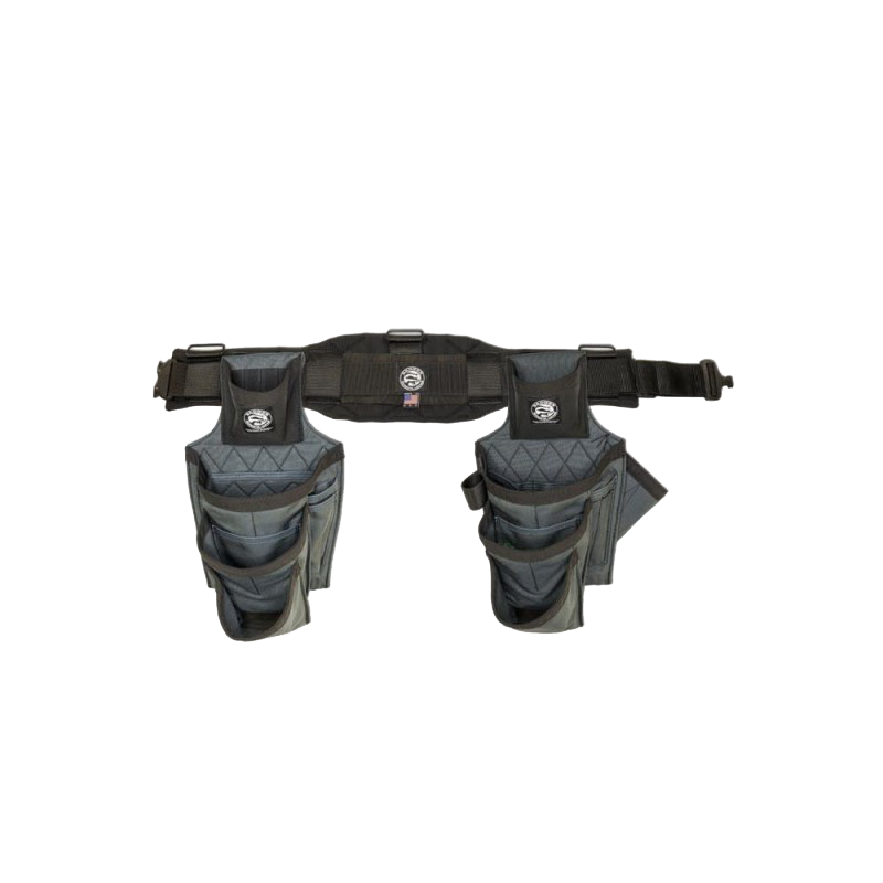 Badger Tool Belts BADGER-463110-XXX Gunmetal Grey Framer Tool Belt Set
