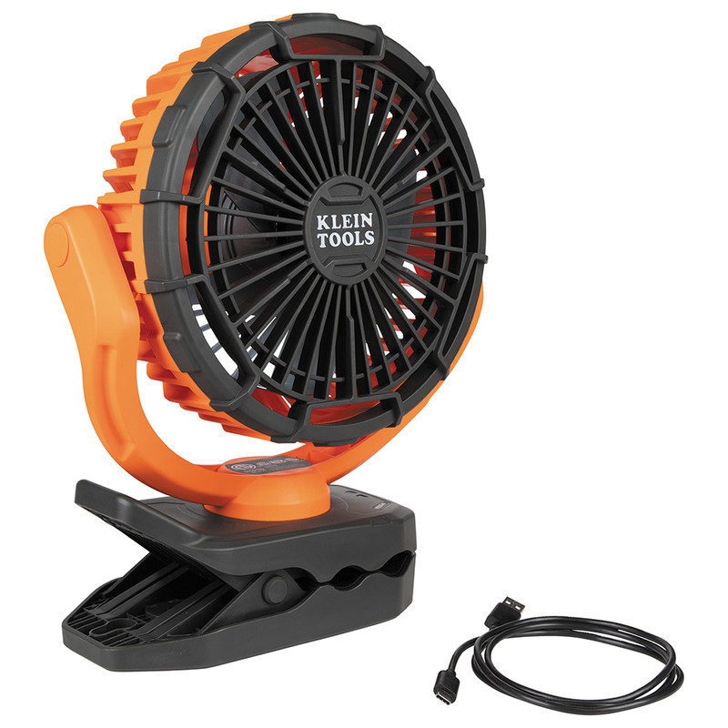 Klein Tools KLE-PJSFM2 Rechargeable Clamping Fan