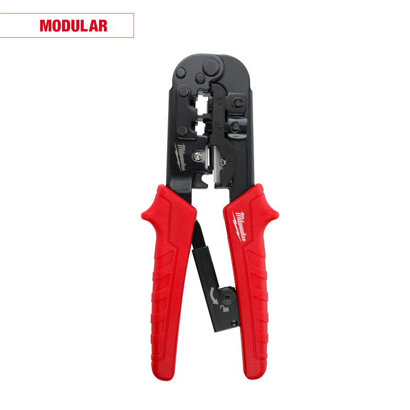 Milwaukee MIL-48-22-3076 Ratcheting Modular Crimper and Stripper