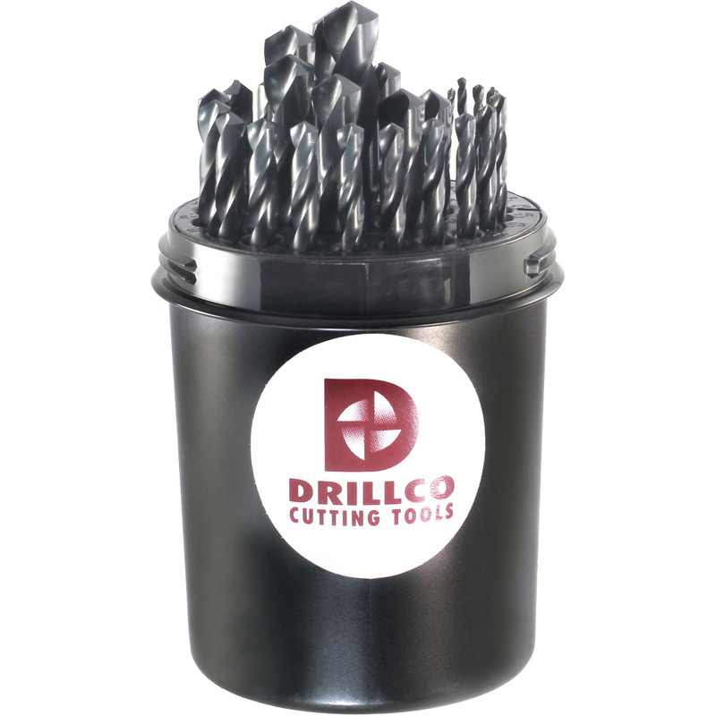 Walter Surface Technologies WAL-350NW29 Drillco Nitro Heavy-Duty Mechanic's Length Drill Bit Set 29pc HSS
