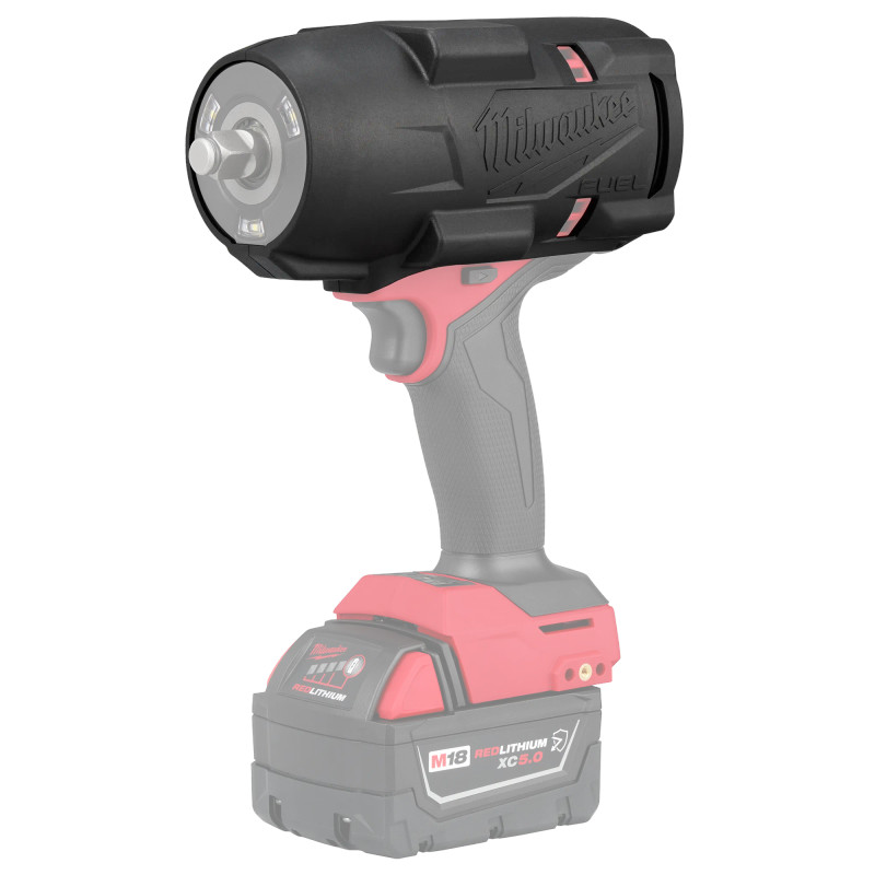 Milwaukee MIL-49-16-2967 M18 FUEL 1/2in High Torque Impact Wrench with Friction Ring Protective Boot