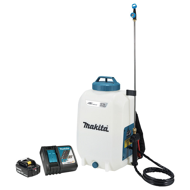 Makita MAK-DUS158RF 18V LXT 15L Backpack Sprayer 3.0Ah Kit