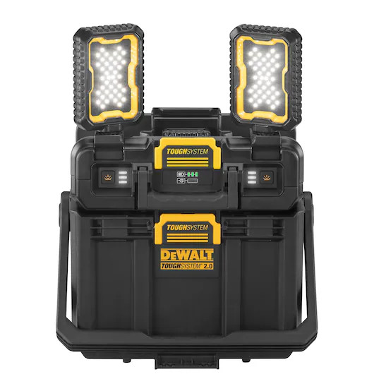 DEWALT DEW-DWST08060 TOUGHSYSTEM 2.0 Adjustable Work Light & Storage