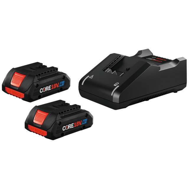 Bosch BOS-GXS18V-11N25 Core 18V Starter Kit /2 Batteries