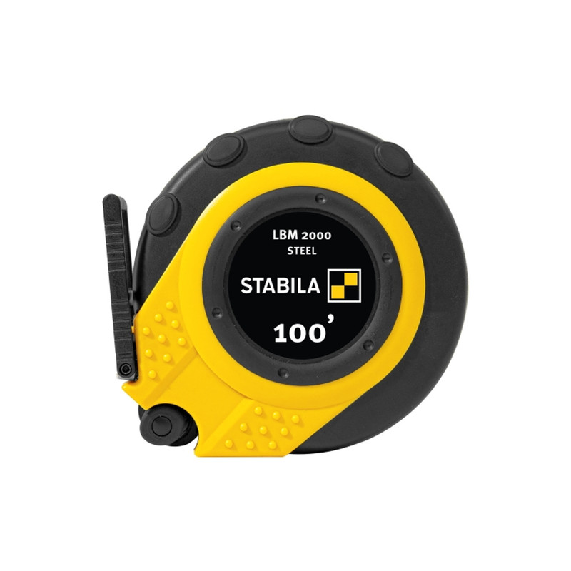 Stabila STAB-30955 Closed Case Tape LBM 2000 STEEL 100ft Steel Blade Imperial