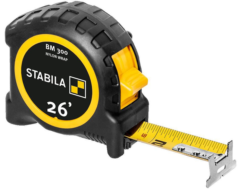 Stabila STAB-30526 Tape Measure BM 300 26ft Imperial