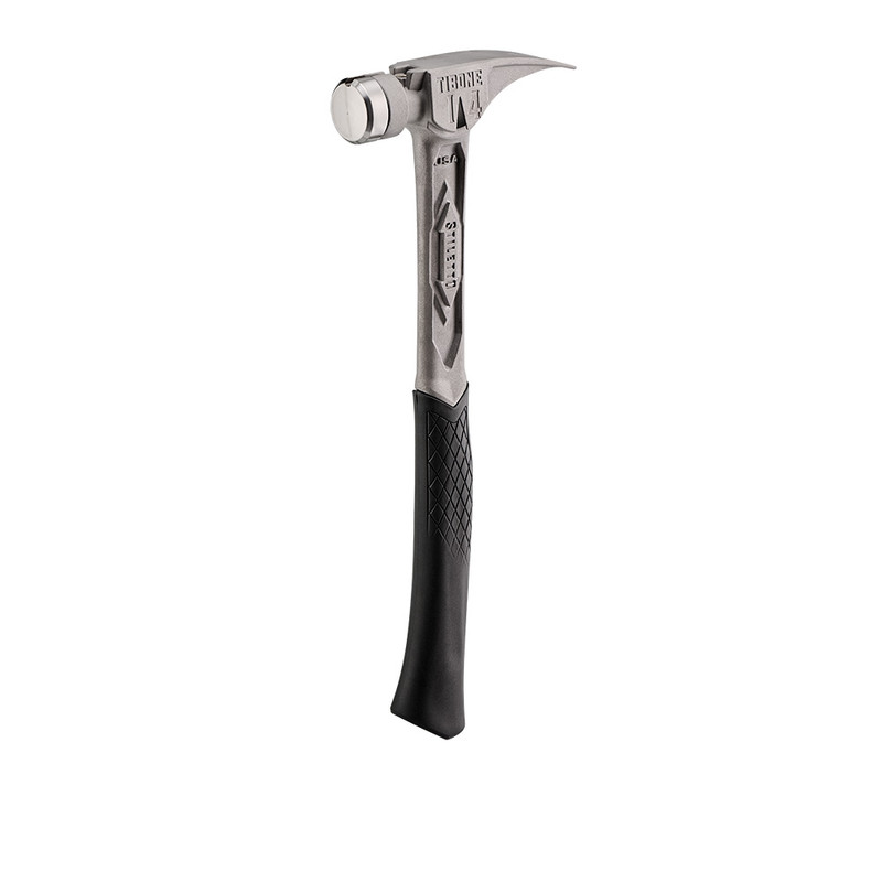 Stiletto STIL-TIB14RSC TIBONE 14oz Titanium Framing Hammer Smooth Face