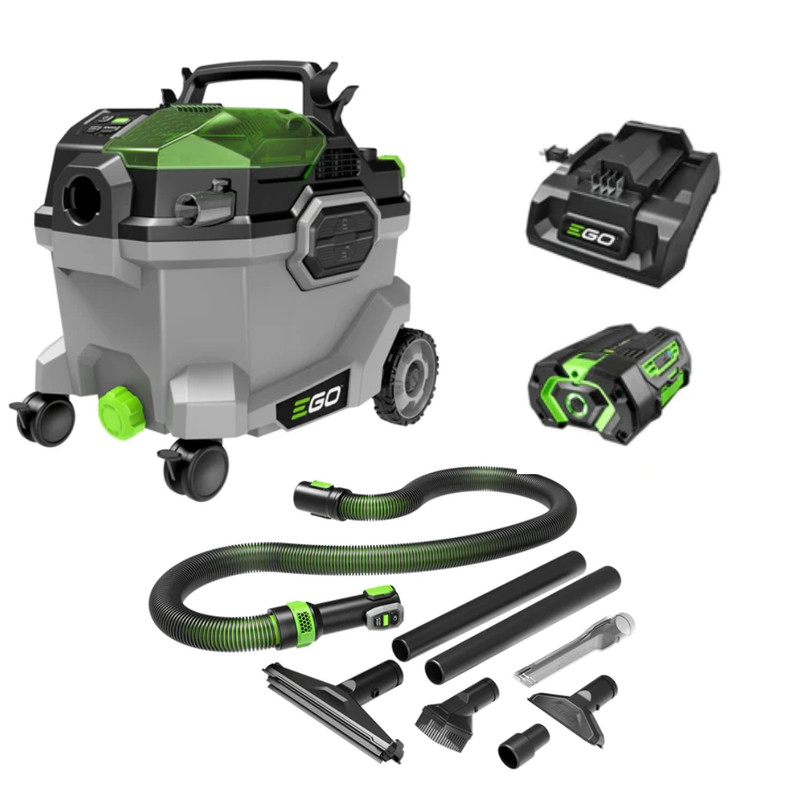 EGO Power EGO-WDV0904 56V 9 Gallon Wet/Dry Vacuum 5Ah Kit