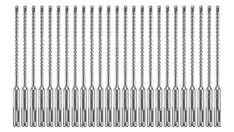 Bosch BOS-HCFC2010B25XX3-16 SDS-plus Bulldog Xtreme Carbide Rotary Hammer Drill Bits (25 Pack)