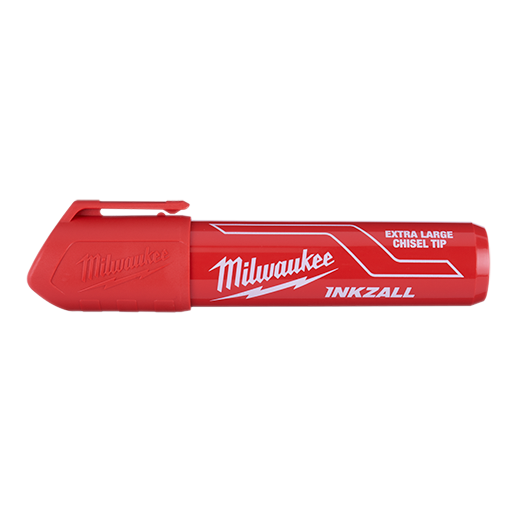 Milwaukee MIL-48-22-3266 INKZALL Red XL Chisel Tip Marker