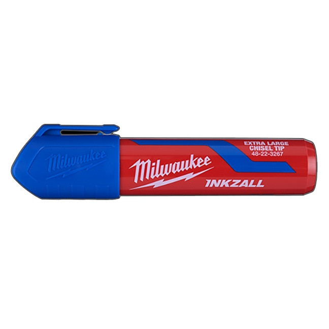 Milwaukee MIL-48-22-3267 INKZALL Blue XL Chisel Tip Marker
