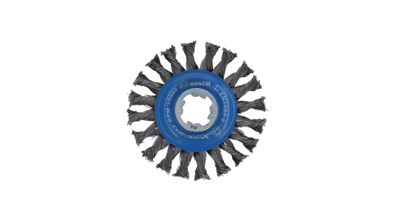 Bosch BOS-WBXXX X-Lock Full Cable Knotted Wire Wheel
