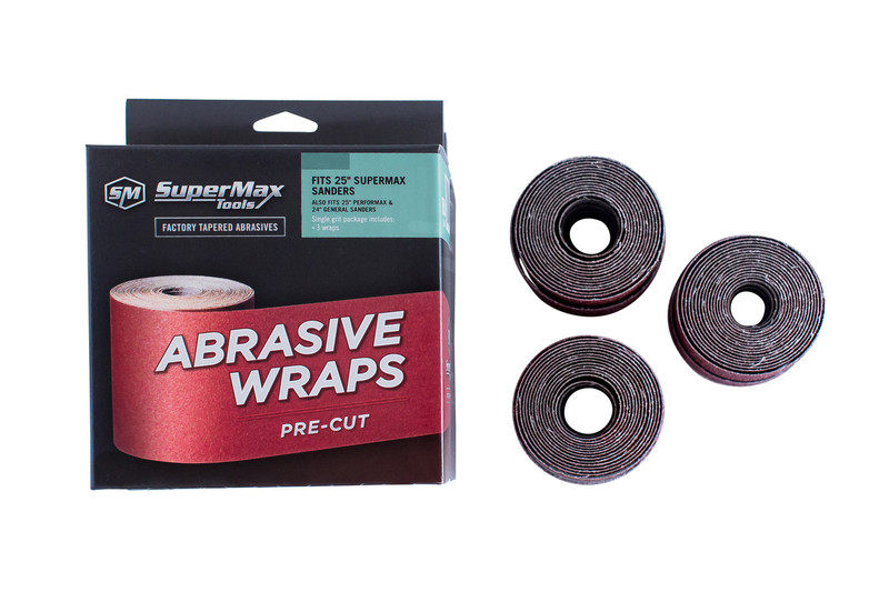 Supermax SMX-60-50 Supermax 25-50 Abrasive Drum Sander Wraps