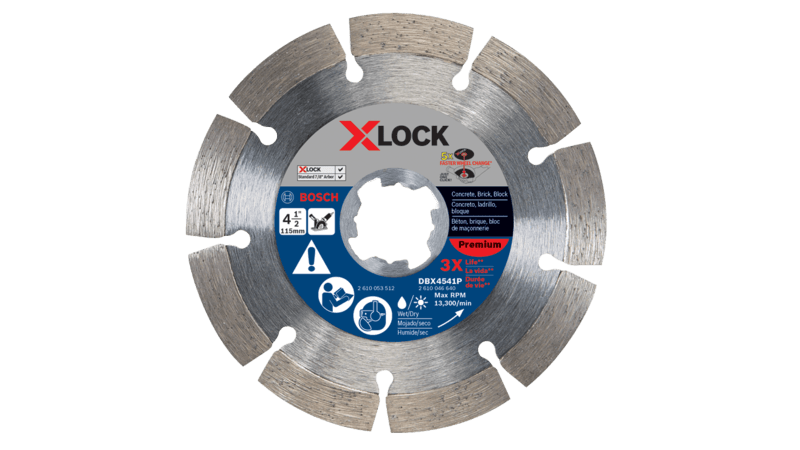 Bosch BOS-DBXX X-Lock Premium Segmented Diamond Blade