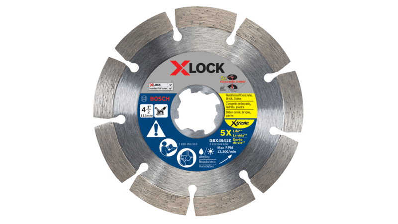 Bosch BOS-DBXXX X-Lock Xtreme Segmented Diamond Blade