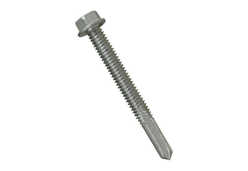 UCAN UCAN-TRH14112B 1/4-14 X 1 1/2 Hex Washer Head RUSTPRO 2000P