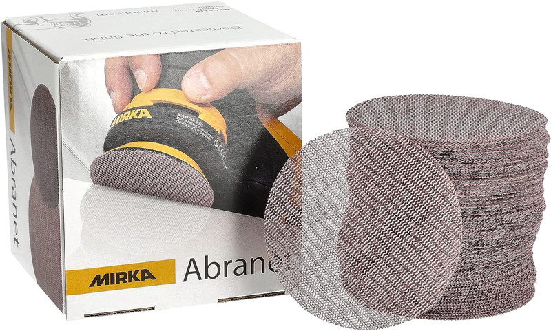 Mirka Abrasives MIR-9A-203 3in Abranet Mesh Grip Disc Hook and Loop
