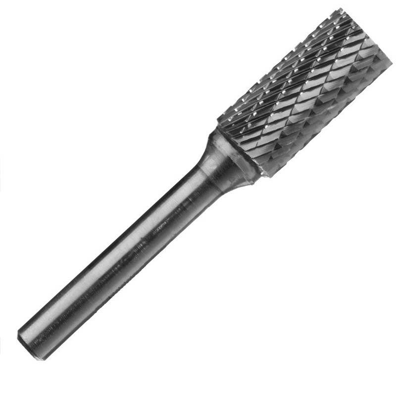 Champion CHAMP-USA5-IPAC Double Cut Carbide Bur Shank Cylinder Shape 1/2 x 1 x 1/4 in