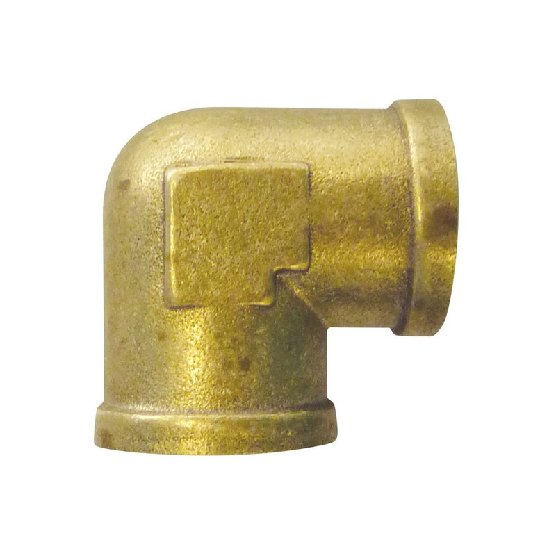 Topring TOP-41.250 S41 1/4 (F) NPT 90Deg Female Elbow Brass Fitting