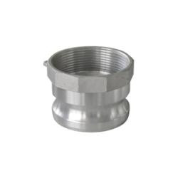 Buchanan BUC-CGA-200-A1 2in Type A Cam and Groove Adapter, 2-in Male Adapter x 2-in FNPT, Aluminum