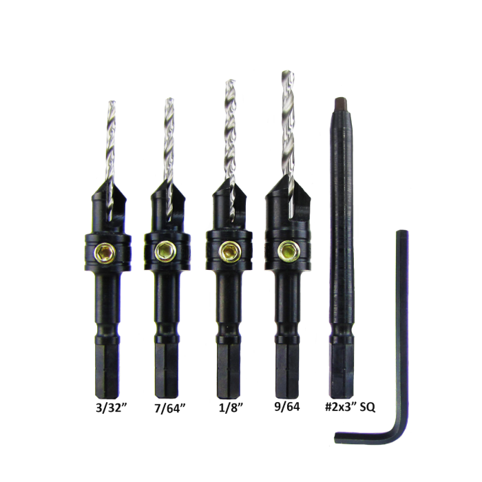 Dimar DIM-93052 4-Piece Snappy Counterink Set
