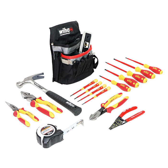 Wiha Tools WIHA-32934 16pc Electrician Tool Set