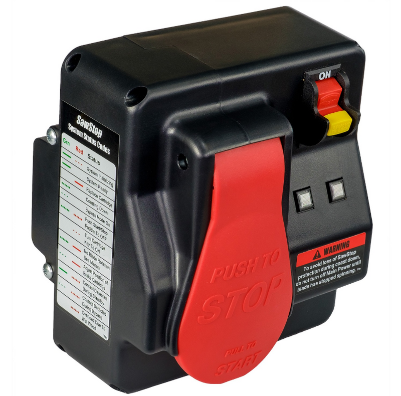 SawStop SAW-CB107035 Rev. 2 Switch Box Assembly for ICS, CNS and PCS Cabinet Saws