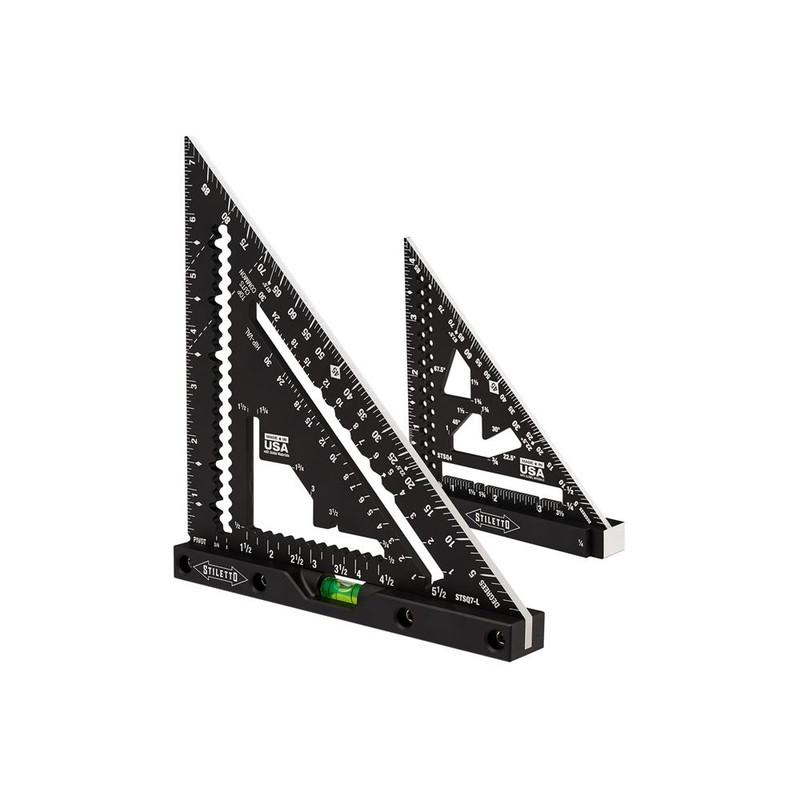 Stiletto STIL-STSQ7-LP 4.5in and 7in Rafter Square Set