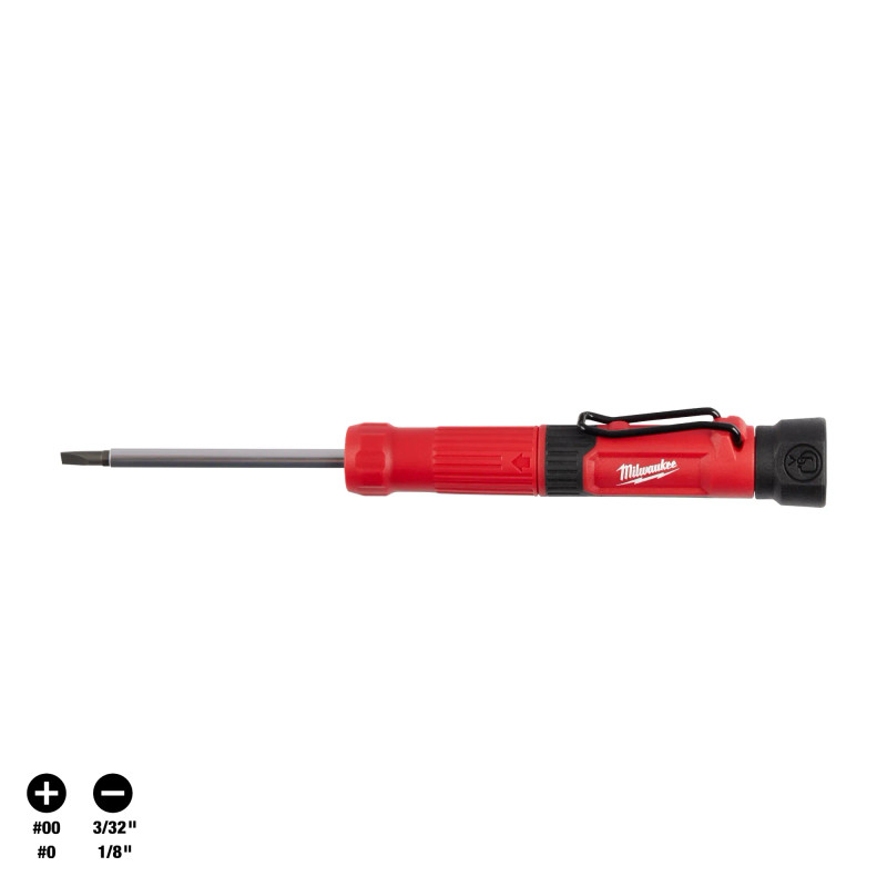 Milwaukee MIL-48-22-2932 4-in-1 Pocket Precision Multi-Bit Screwdriver