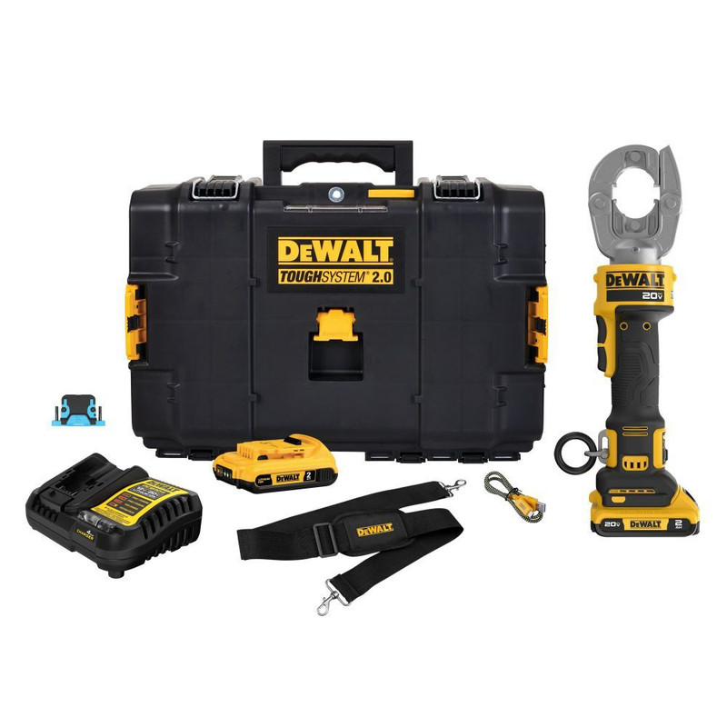 DEWALT DEW-DCE310D2 20V MAX Compact Died Crimping Tool Kit