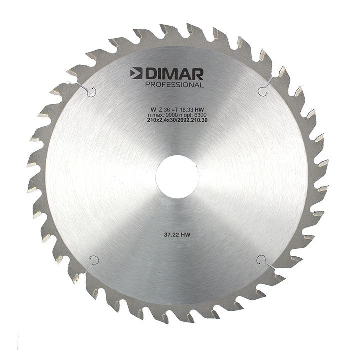 Dimar DIM-TS-210-36-ATB 210mm Diameter Carbide Tipped Saw Blades For Festool Track Saws