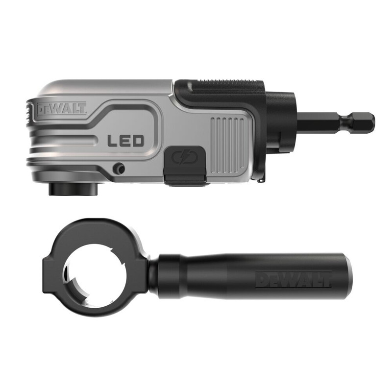 DEWALT DEW-DWALRAFT FLEXTORQ Lighted Modular Right Angle Attachment