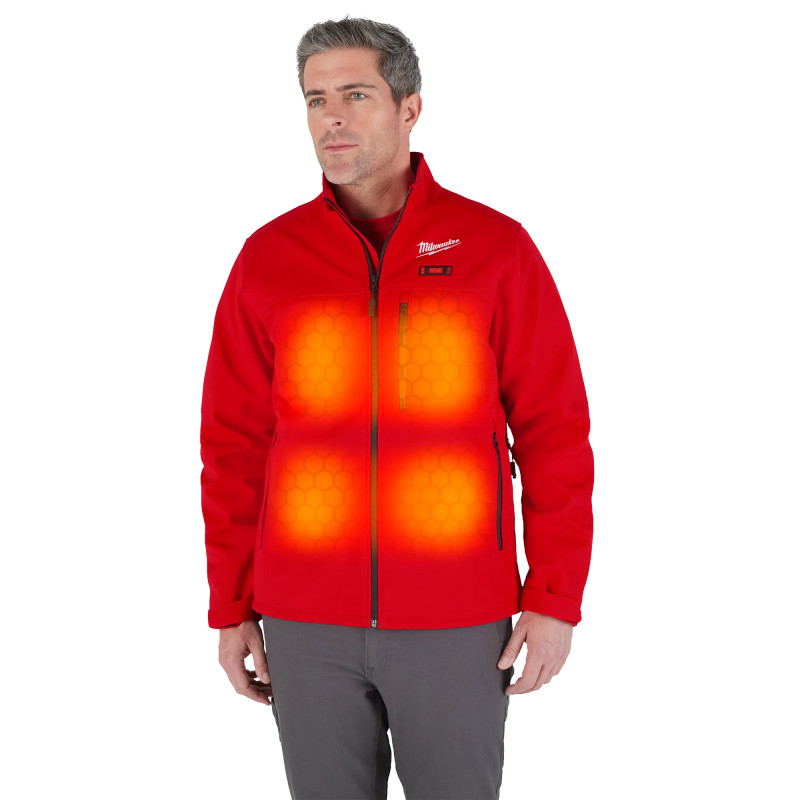 Milwaukee MIL-M100R-KITREDXX M12 Heated Toughshell Jacket Red