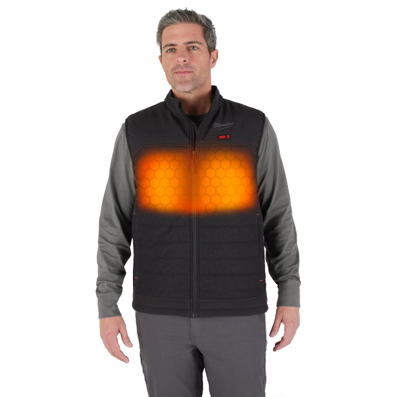 Milwaukee MIL-M300B-KITBLKXX M12 Heated Axis Vest Kit Black