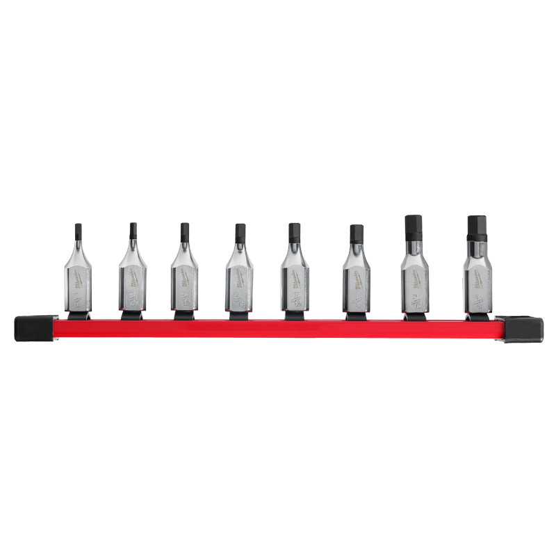 Milwaukee MIL-48-22-9542 8pc 3/8in Drive Hex Bit Socket Set SAE