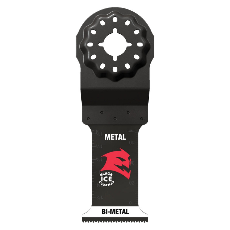 Diablo FRE-DOS125BF10 1-1/4in Steel Demon Starlock Bi-Metal Oscillating Blades for Metal 10Pk
