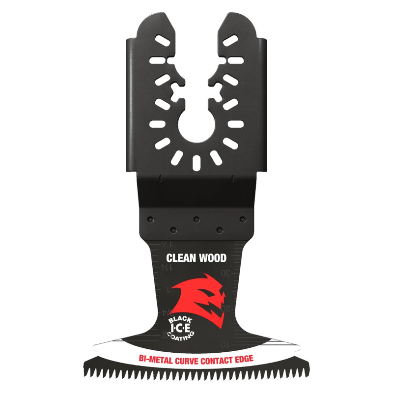 Diablo FRE-DOU250JBW10 2-1/2In Demo Demon Universal Fit Bi-Metal Oscillating Blades for Clean Wood 10Pk