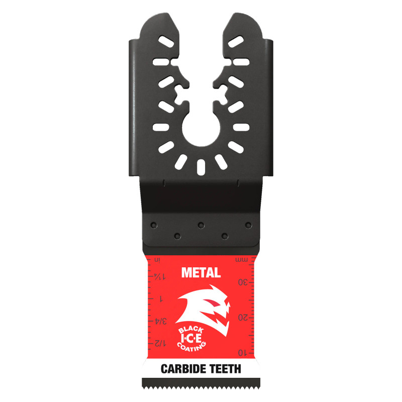 Diablo FRE-DOU125CF10 1-1/4in AMPED Steel Demon Universal Fit Carbide Teeth Oscillating Blades for Metal 10Pk
