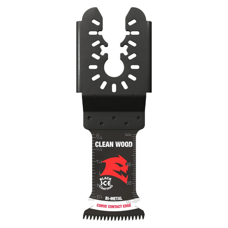 Diablo FRE-DOU125JBW10 1-1/4In Demo Demon Universal Fit Bi-Metal Oscillating Blades for Clean Wood 10Pk