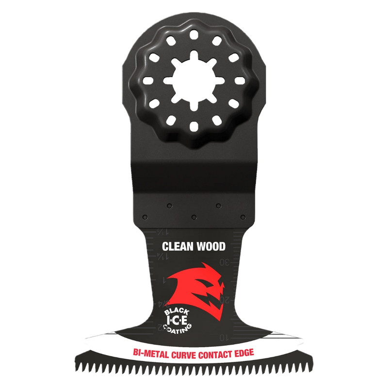 Diablo FRE-DOS250JBW10 2-1/2In Demo Demon Starlock Bi-Metal Oscillating Blades for Clean Wood 10Pk