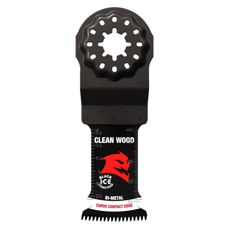 Diablo FRE-DOS125JBW10 1-1/4In Demo Demon Starlock Bi-Metal Oscillating Blades for Clean Wood 10Pk