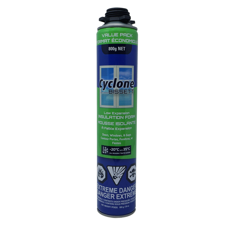 Bissett BIS-BCP-PUF800G Cyclone Insulated Gun Foam 800g
