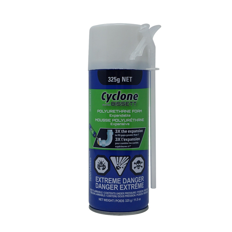 Bissett BIS-BCF-M3X325S-2 Cyclone 3x Expansion Insulated Straw Foam 325g