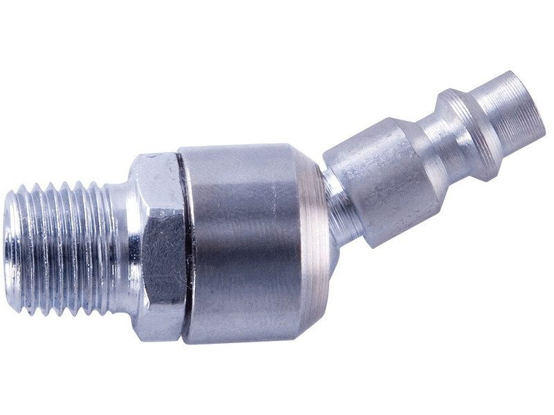 Bissett BIS-BFIT-MBSMP14 Industrial 1/4in Nipple Ball Swivel X 1/4in Male MNPT